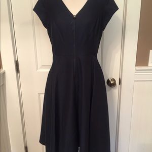 SINCLAIRE 10 DRESS BLUE FIT FLARE CAP SLEEVE Size 6
